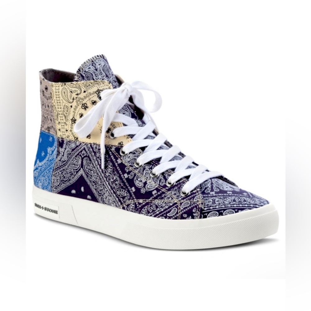 SUN+STONE Men's Jett High-Top Sneakers